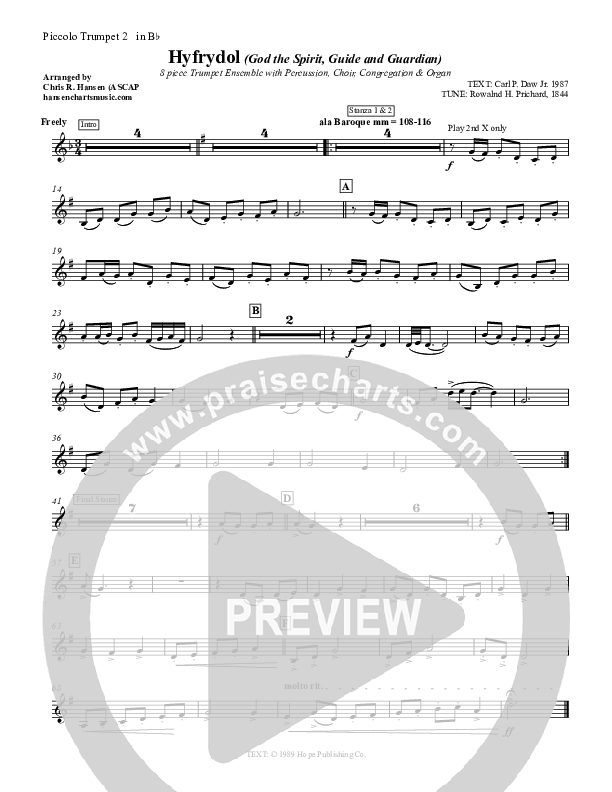 God Of Spirit Trumpet 2 (Chris Hansen)