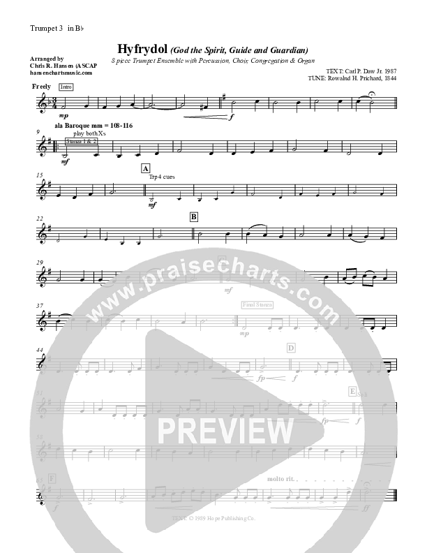 God Of Spirit Trumpet 3 (Chris Hansen)