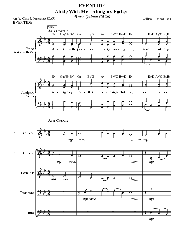 Eventide Orchestration (Chris Hansen)