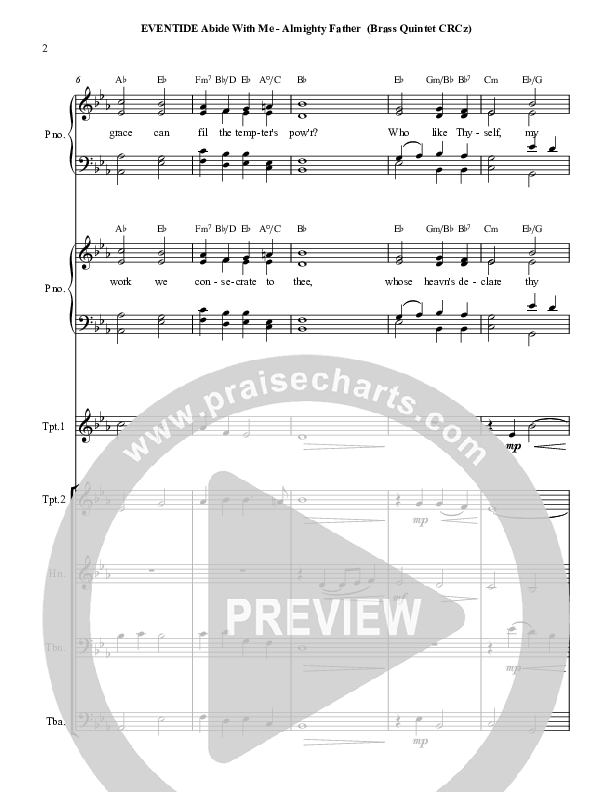 Eventide Conductor's Score (Chris Hansen)