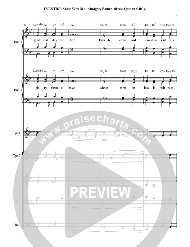 Eventide Conductor's Score (Chris Hansen)