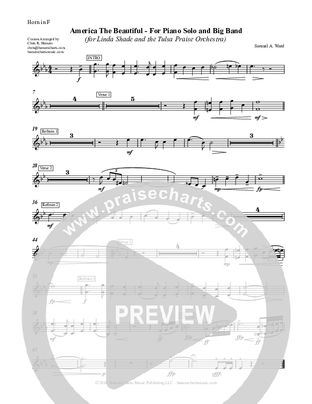 America The Beautiful French Horn (Chris Hansen)