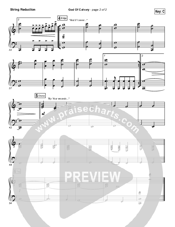 God Of Calvary Synth Strings (Passion / Chris Tomlin)