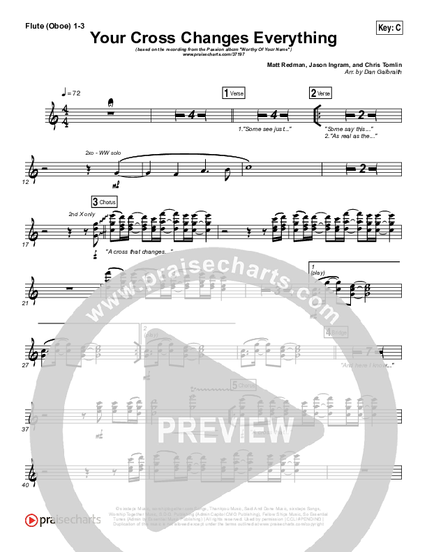 Your Cross Changes Everything Wind Pack (Passion / Matt Redman)