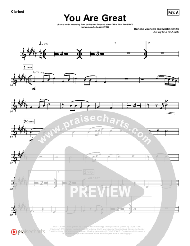 You Are Great Wind Pack (Darlene Zschech)