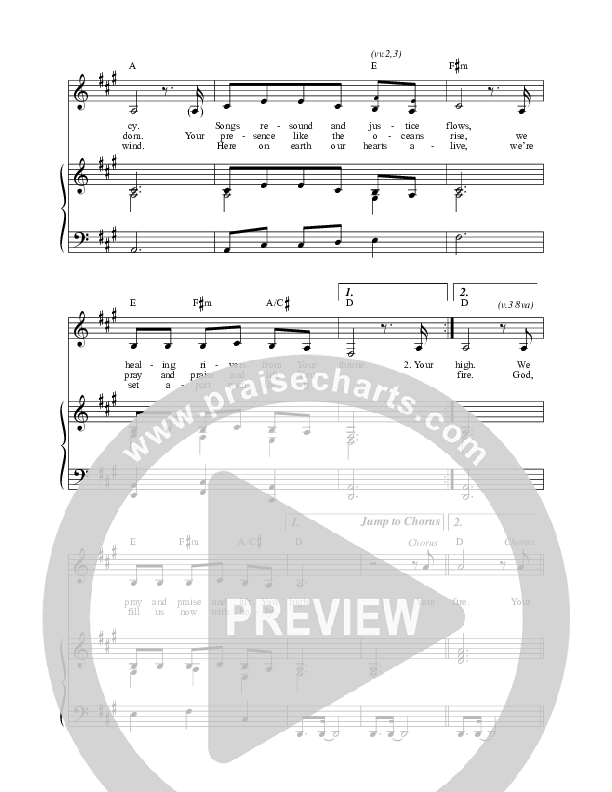 Kingdom Come Piano/Vocal & Lead (Darlene Zschech / Thomas Mak)