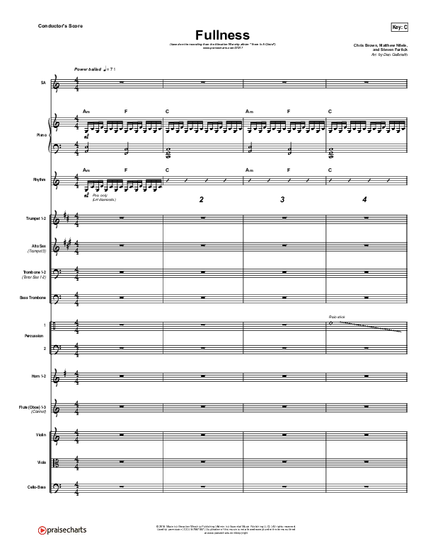 Fullness Orchestration (Elevation Worship)