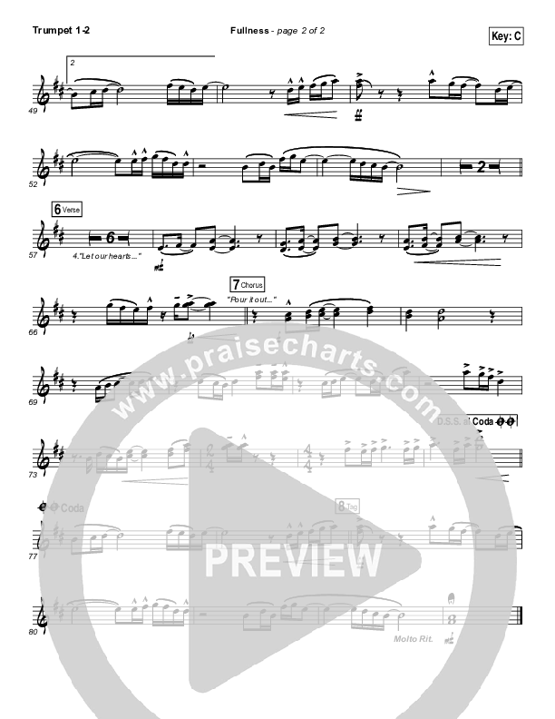 Fullness Trumpet 1,2 (Elevation Worship)