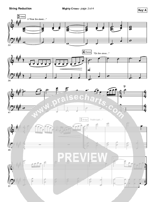 Mighty Cross String Reduction (Elevation Worship)