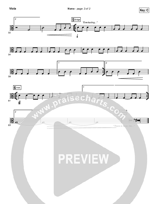 None Viola (Elevation Worship)