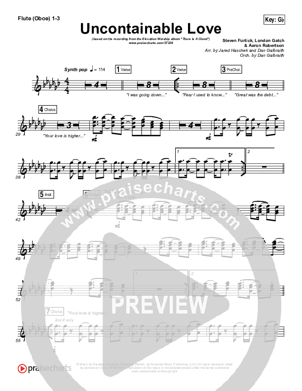 Uncontainable Love Wind Pack (Elevation Worship)