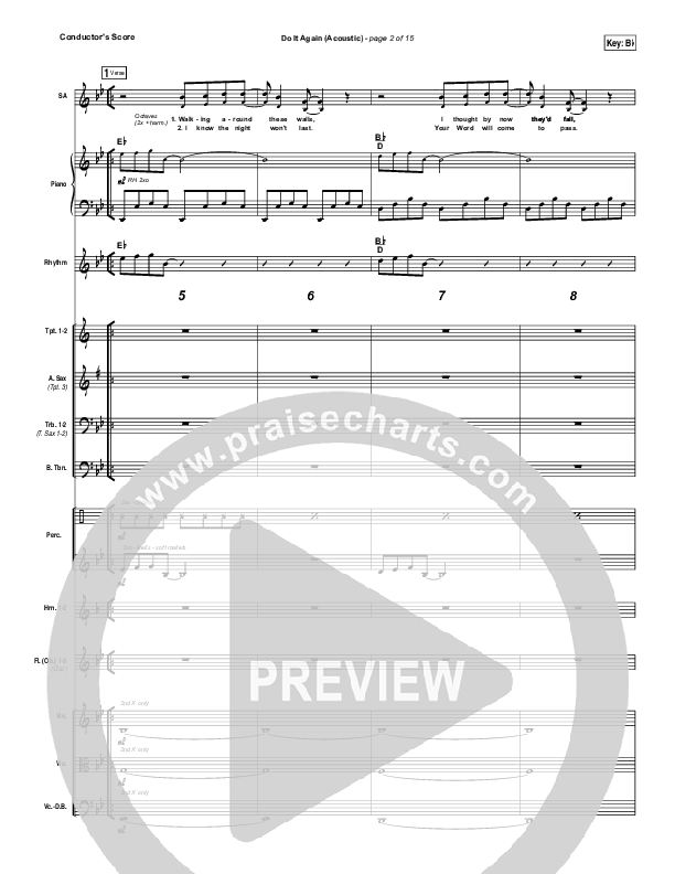 Do It Again (Acoustic) Orchestration (Elevation Worship)