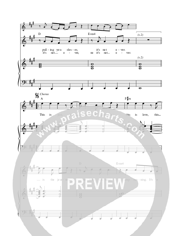 Just The Beginning Piano/Vocal (Greg Sykes)