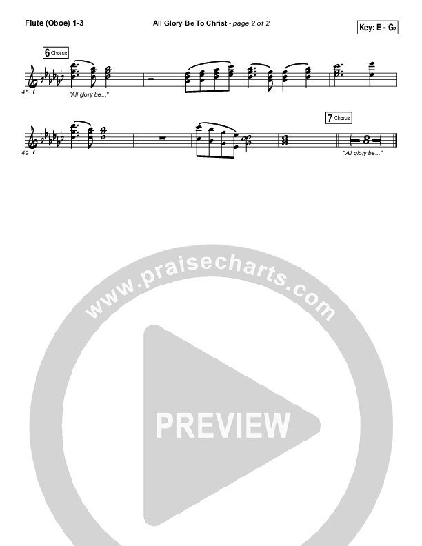 All Glory Be To Christ Wind Pack (Kings Kaleidoscope)