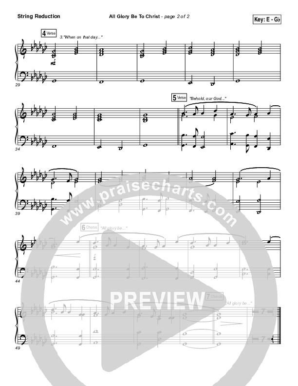 All Glory Be To Christ String Pack (Kings Kaleidoscope)