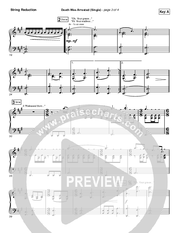 Death Was Arrested String Reduction (North Point Worship / Seth Condrey)