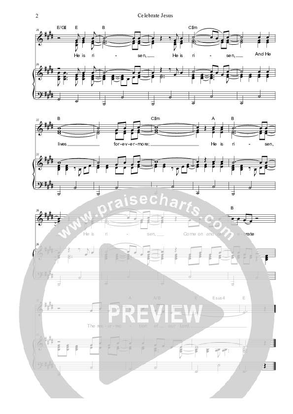 Celebrate Jesus Piano/Vocal & Lead (Dennis Prince / Nolene Prince)