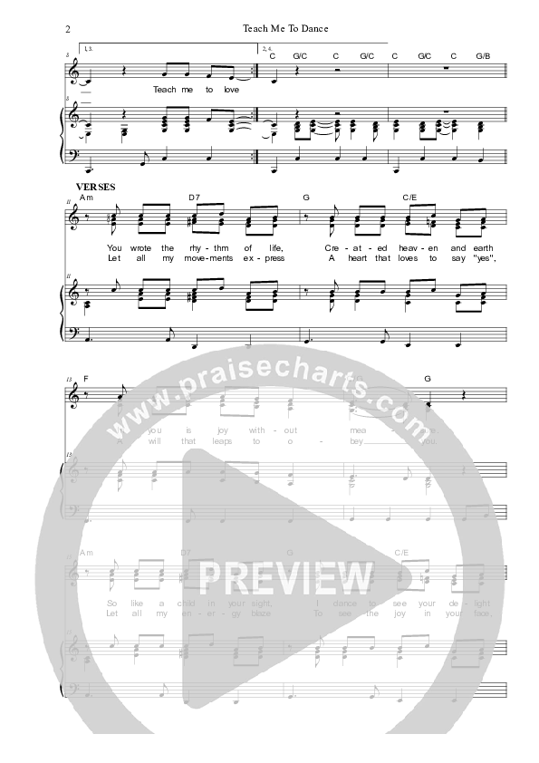 Teach Me To Dance Piano/Vocal (SAT) (Dennis Prince / Nolene Prince)