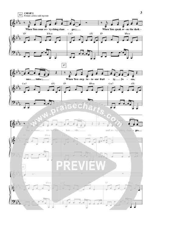 Everything Changes Lead & Piano (Kathryn Scott)