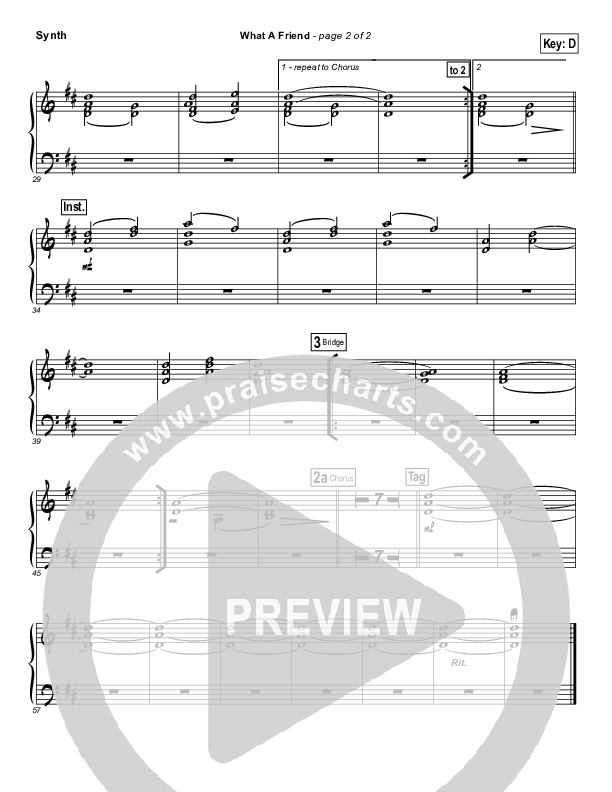 What A Friend Synth Strings (Kathryn Scott)