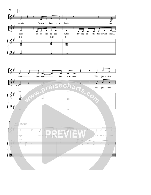 Will Justice Reign Lead & Piano (Kathryn Scott)