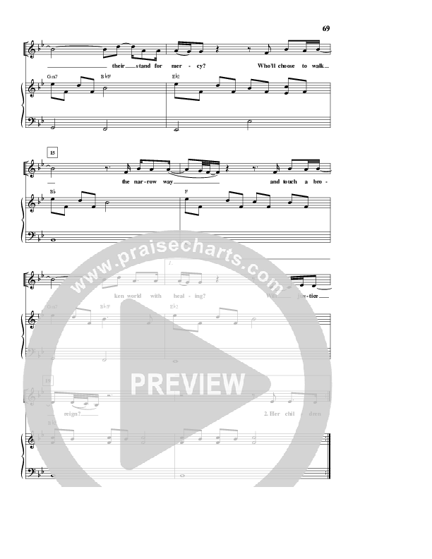 Will Justice Reign Lead & Piano (Kathryn Scott)