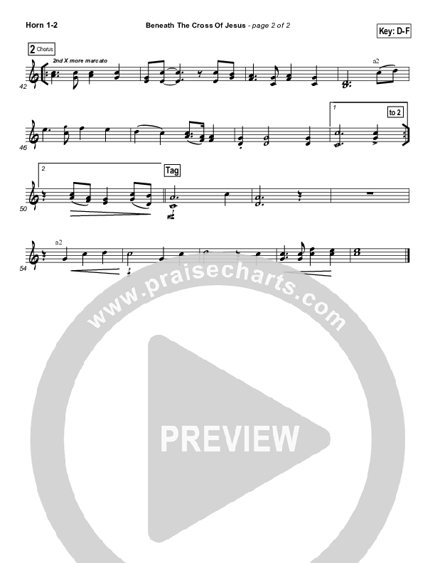 Beneath The Cross Of Jesus Brass Pack (DuMoore Music)