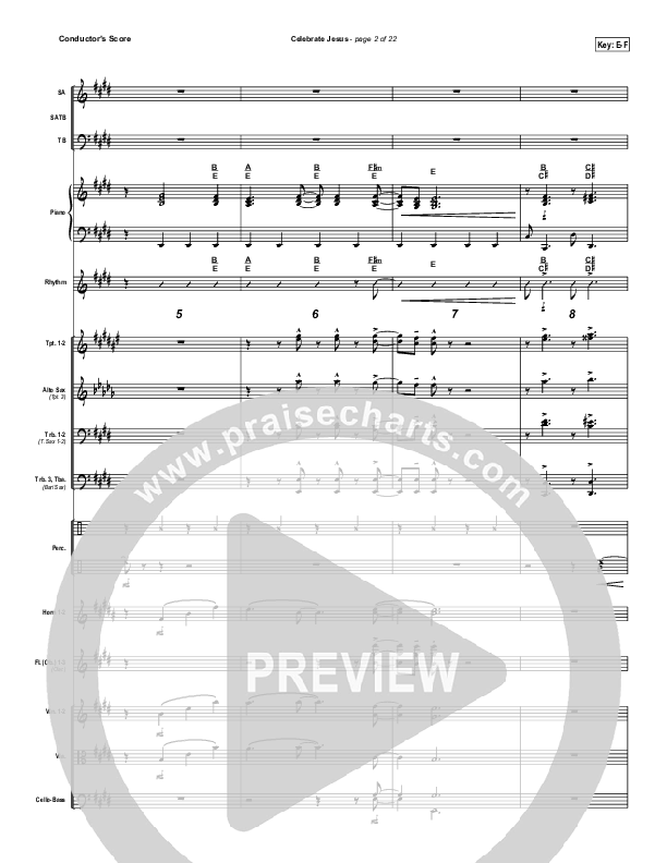 Celebrate Jesus Orchestration (Gary Oliver)