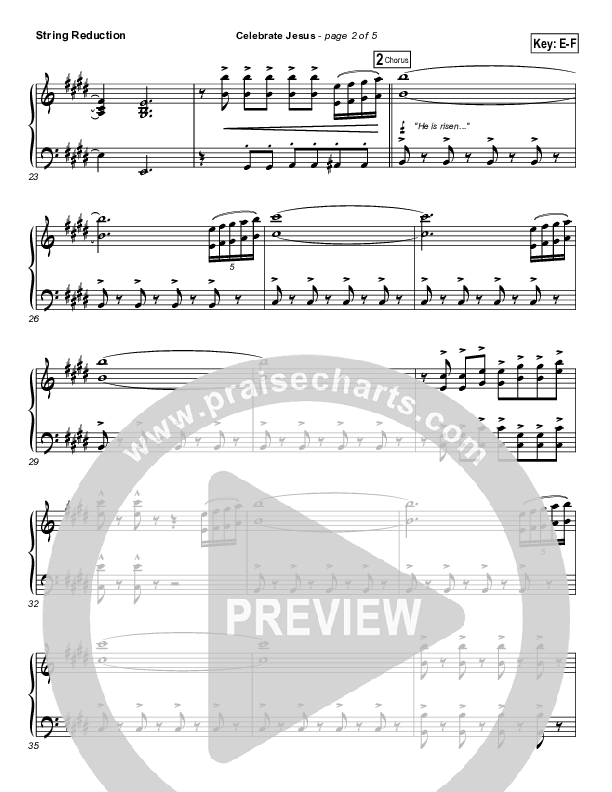 Celebrate Jesus Synth Strings (Gary Oliver)