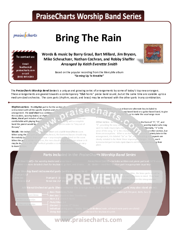 Bring The Rain Orchestration (MercyMe)