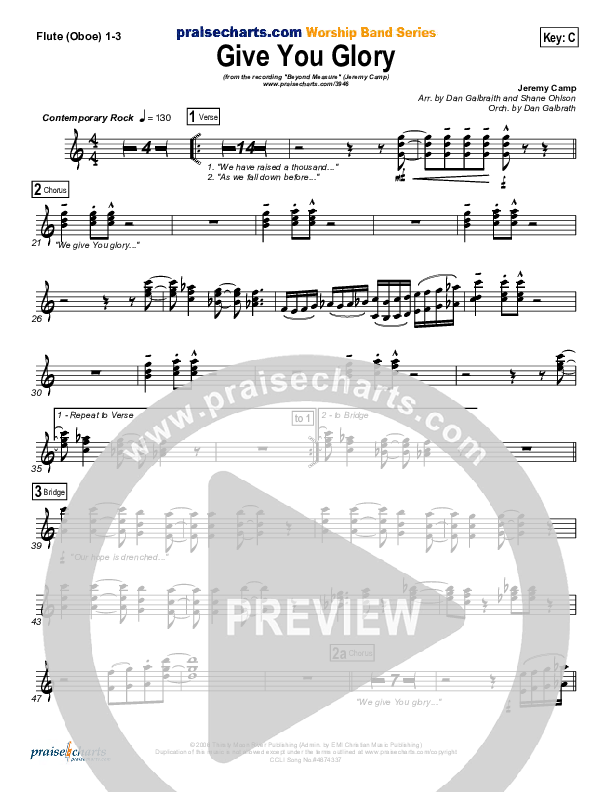 Give You Glory Wind Pack (Jeremy Camp)