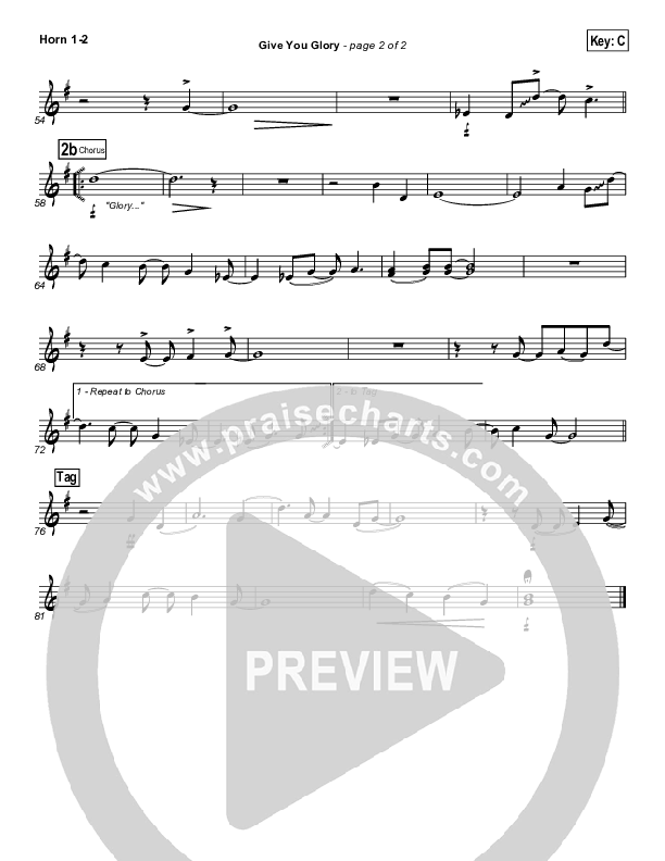 Give You Glory Brass Pack (Jeremy Camp)