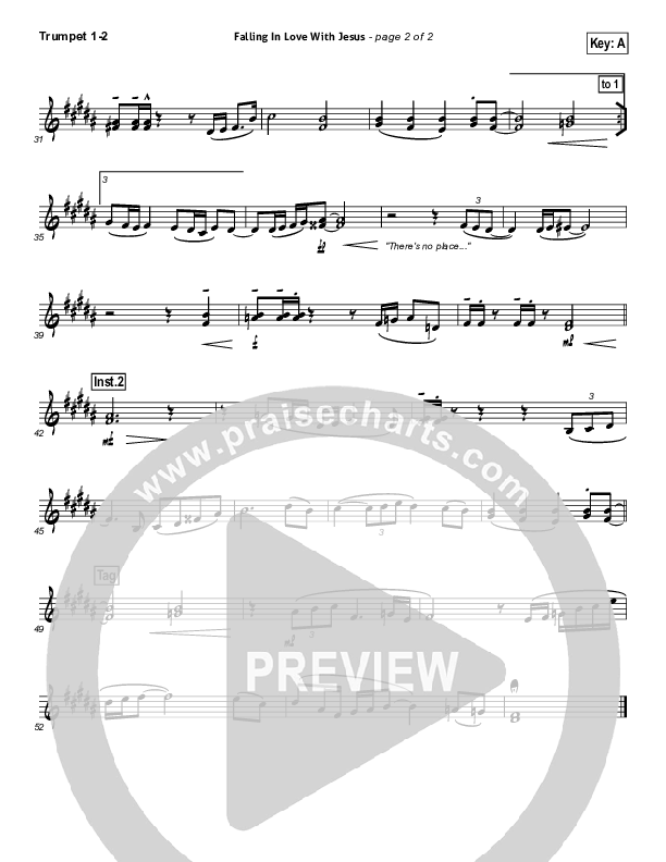 Falling In Love With Jesus Brass Pack (Jonathan Butler)