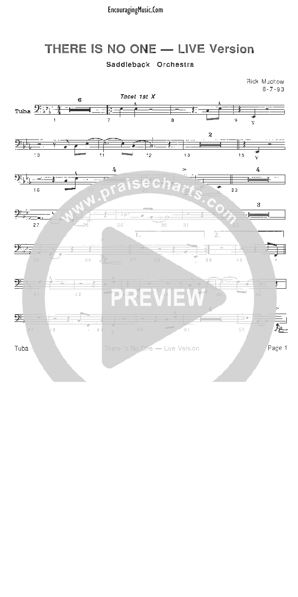 There Is No One Like The Lord Tuba (Rick Muchow)