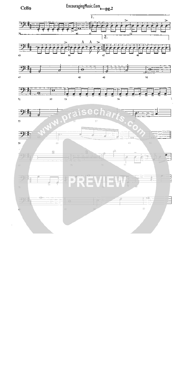 More of You Cello (Rick Muchow)