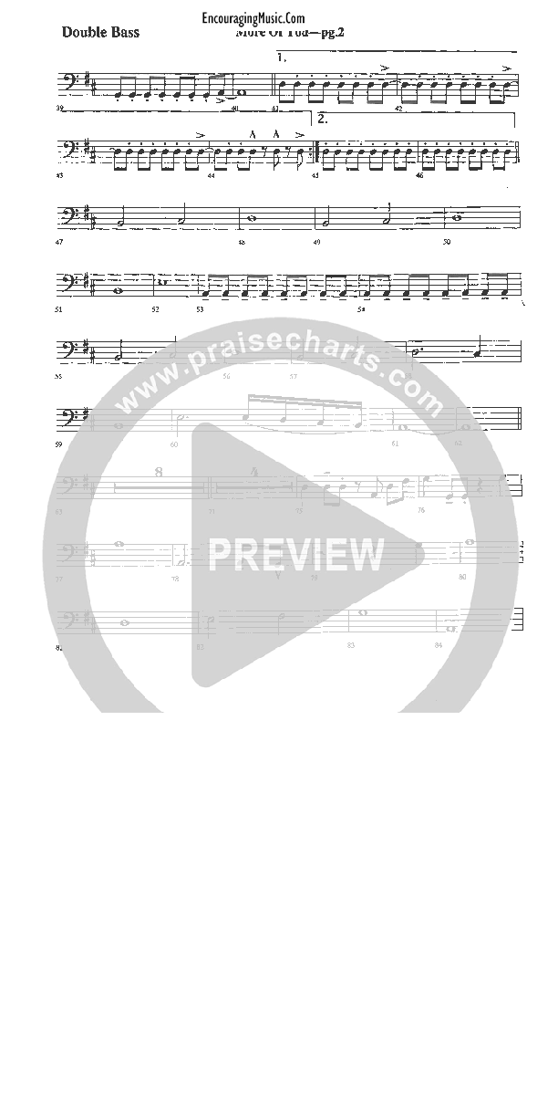 More of You Double Bass (Rick Muchow)