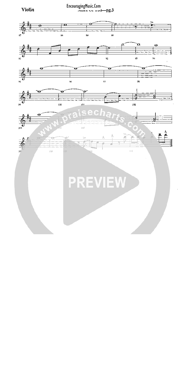 More of You Violins (Rick Muchow)