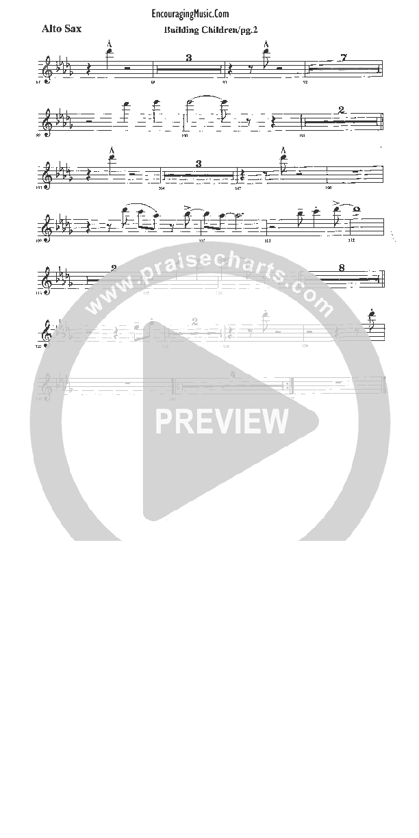 Building Children Alto Sax (Rick Muchow)