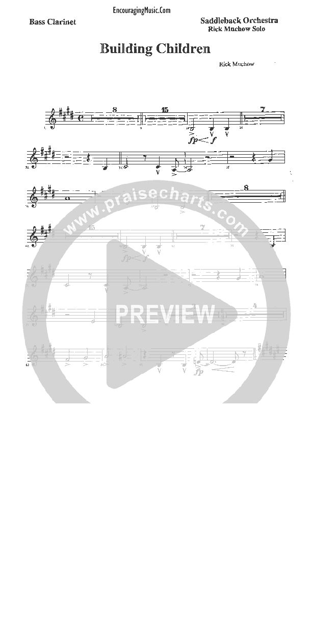 Building Children Bass Clarinet (Rick Muchow)