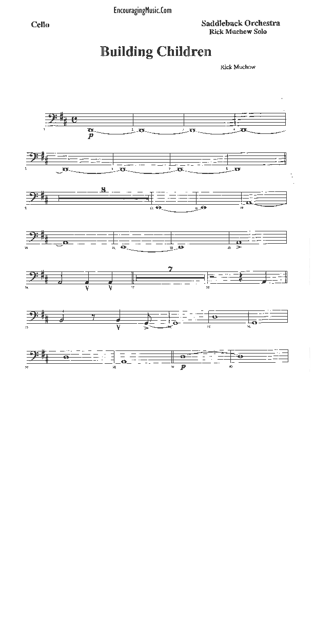 Building Children Cello (Rick Muchow)