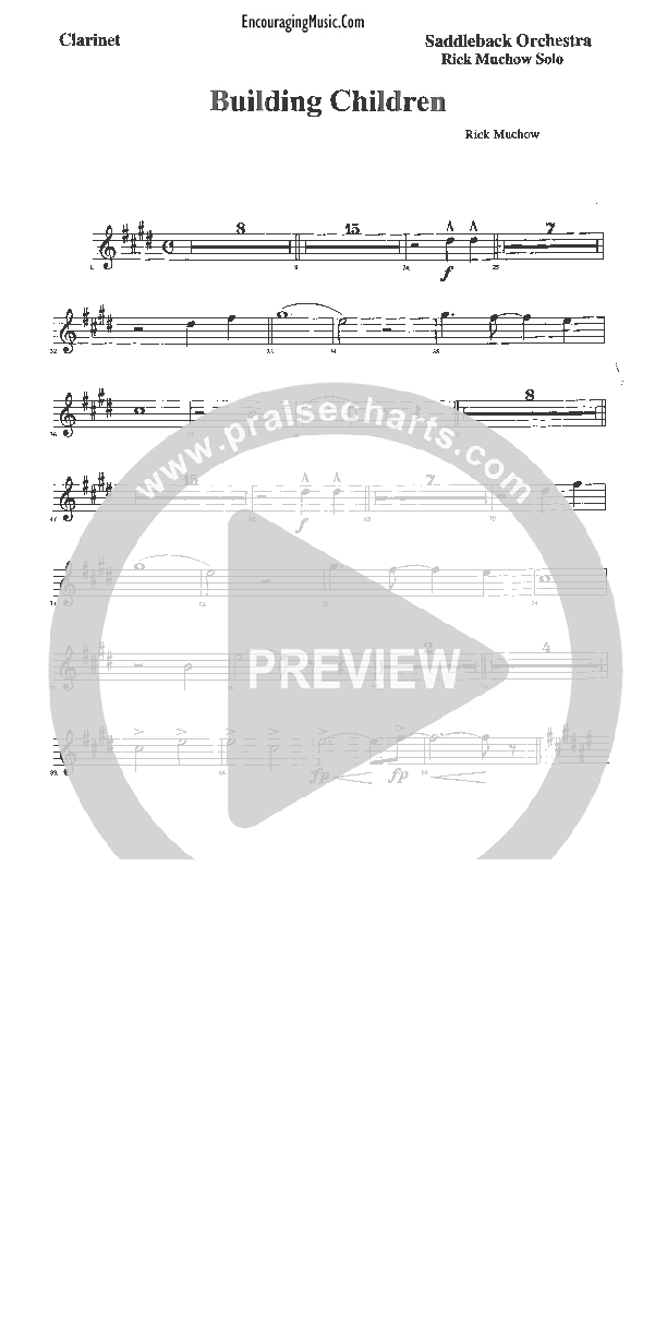 Building Children Clarinet (Rick Muchow)