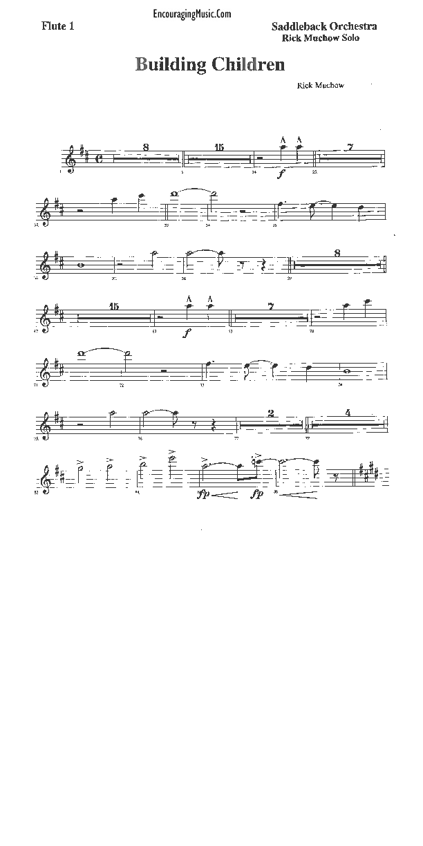 Building Children Flute 1/2 (Rick Muchow)