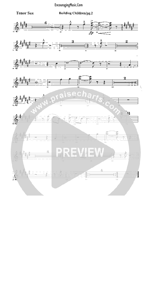 Building Children Tenor Sax 2 (Rick Muchow)