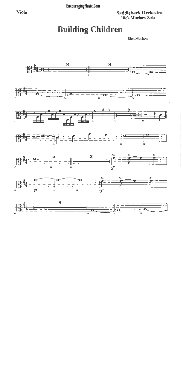 Building Children Viola (Rick Muchow)