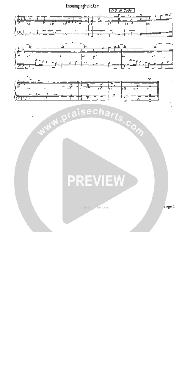 I Sought The Lord Synth (Rick Muchow)