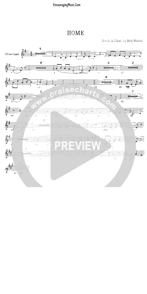 Home Clarinet (Rick Muchow)