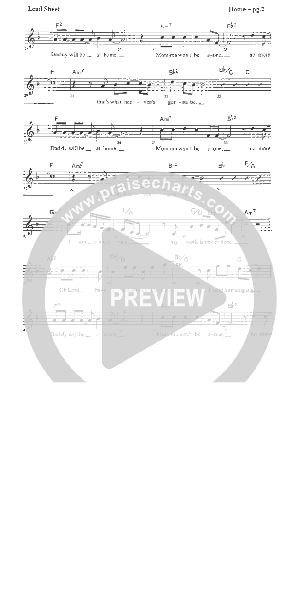 Home Lead Sheet (Rick Muchow)