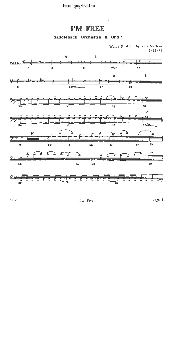 I'm Free Cello (Rick Muchow)