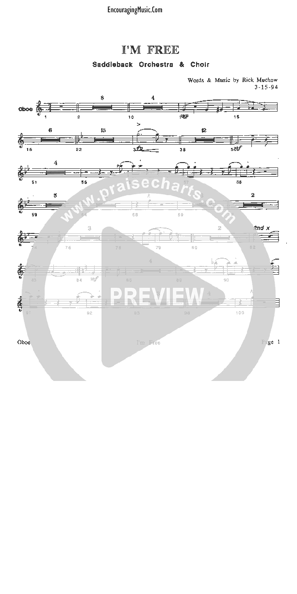 I'm Free Oboe (Rick Muchow)