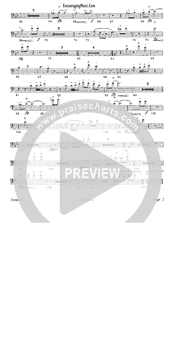 I'm Free Trombone 1 (Rick Muchow)